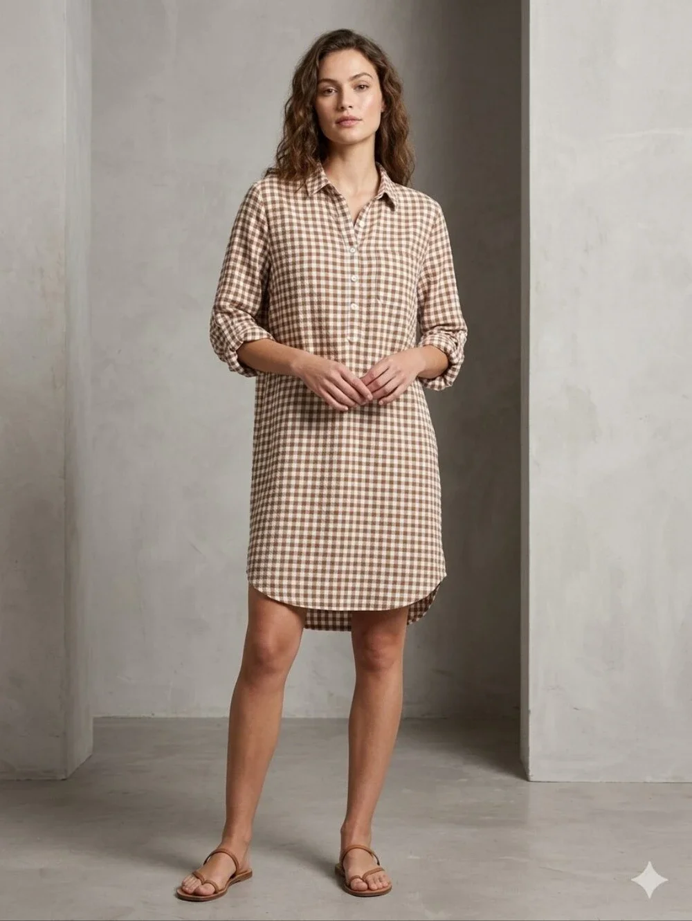 rayon knee length dresses DressBerry Women's Printed Rayon Crepe Dress Casual Summer Kimono Sleeves Knee Length High Waist Round Neck Western Style Light Weighted High Rise Short Crepe Dress